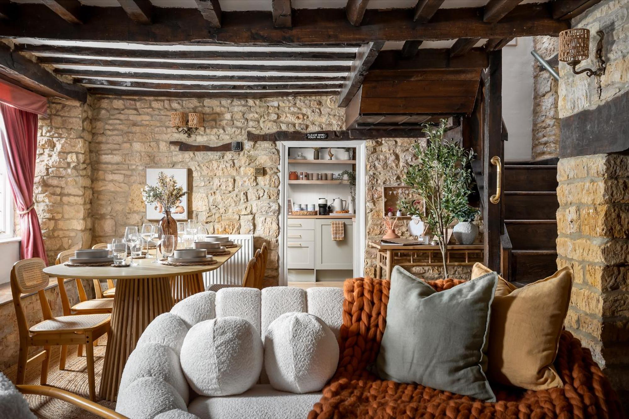 Bourton Scandi Chic Authentic Cottage Экстерьер фото