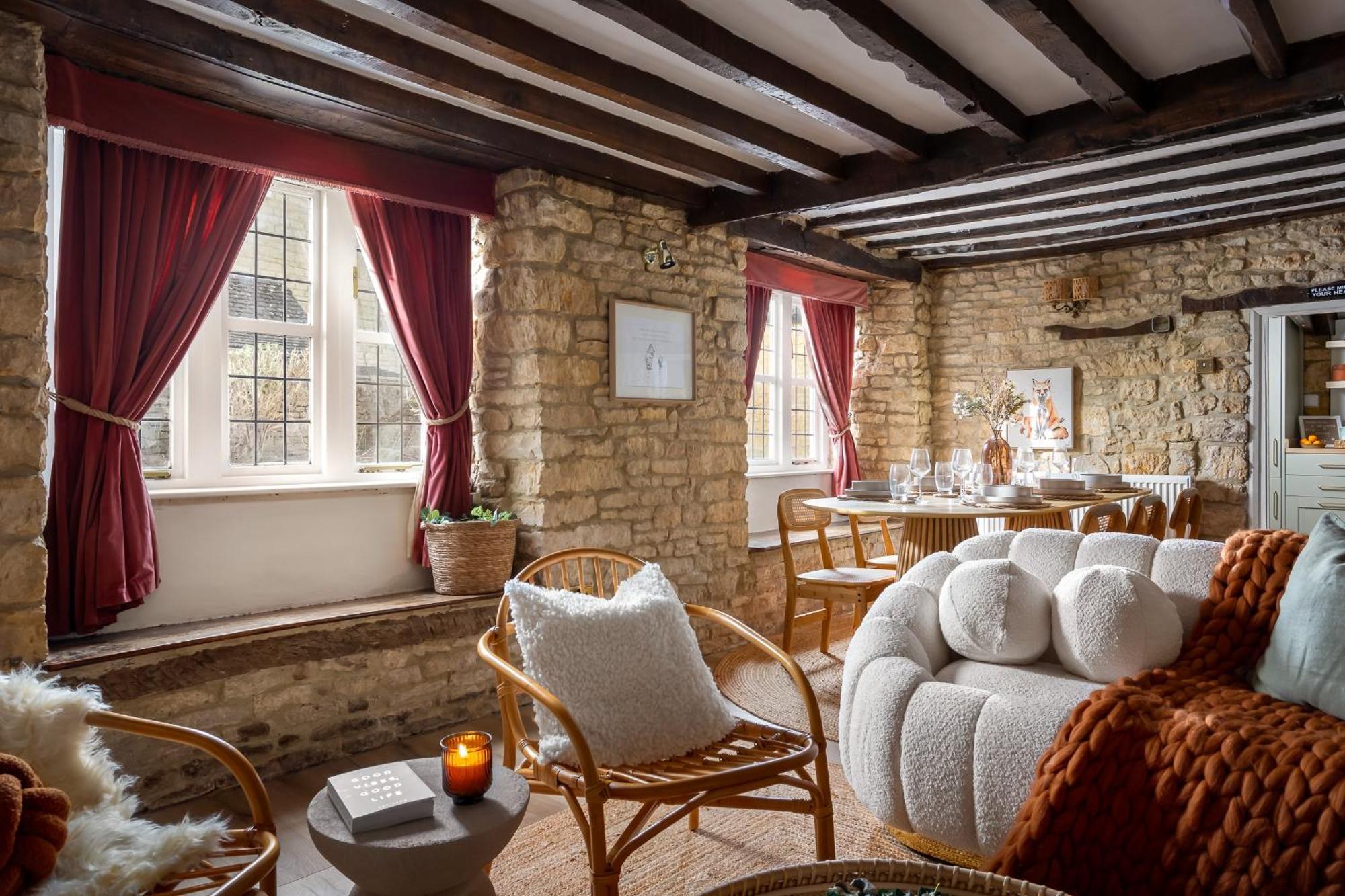 Bourton Scandi Chic Authentic Cottage Экстерьер фото